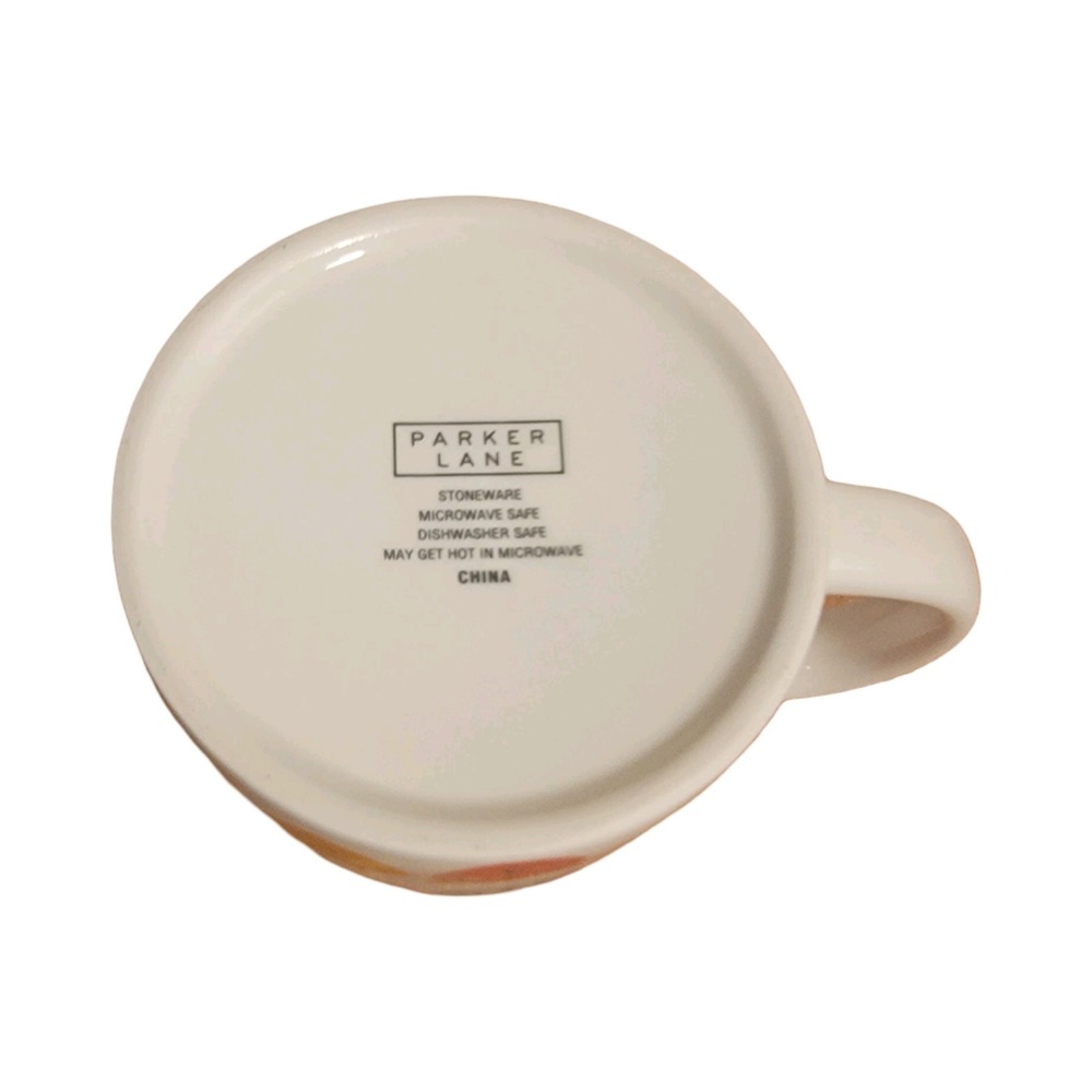 Parker Lane CAT PERSON Mug, 16 oz / 4", Stoneware, White, Multicolor, Excellent - Picture 4 of 4